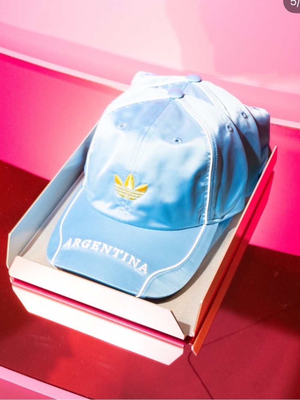 NWTS adidas Argentina satin cap